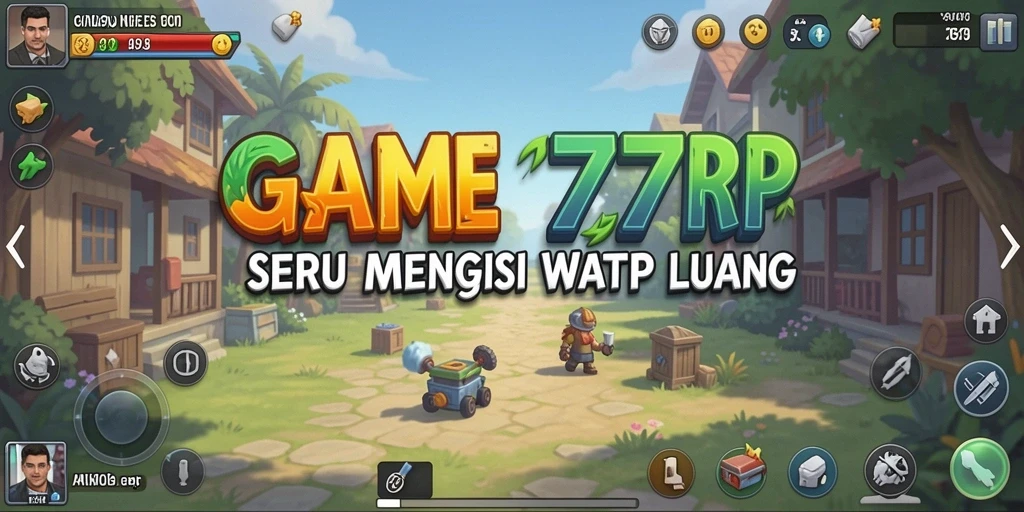 Screenshot gameplay 77RP menampilkan momen-momen seru dalam permainan Idle.