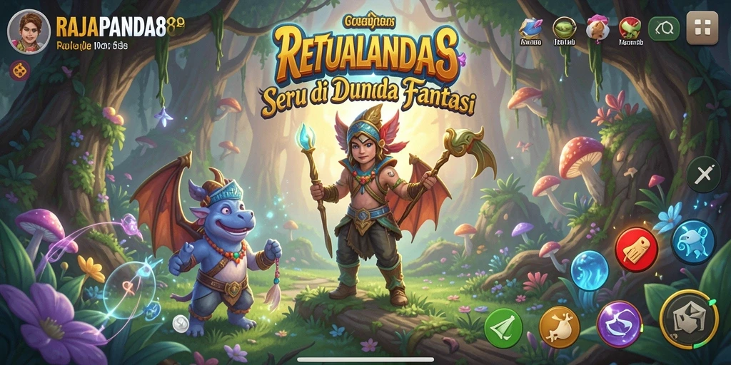 Lihat gameplay seru RAJAPANDA88 dalam petualangan ARPG.