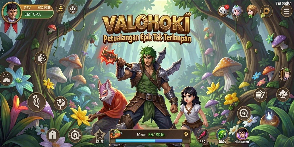 Gameplay VALOHOKI yang menegangkan dan menarik penuh dengan tantangan.